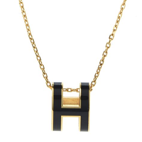 hermes pop h necklace|hermes h necklace on sale.